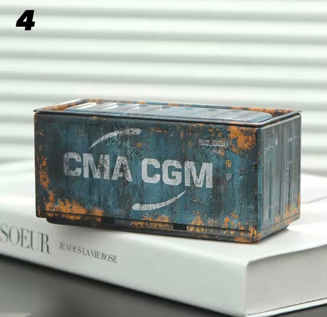 Mini Contenedor Marítimo Coleccionable